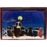 Leanin' Tree Puppies 3D Christmas Card