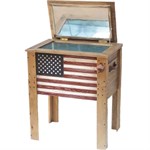 Backyard Expressions USA Flag Cooler, 45 qt.