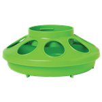 Miller Little Giant Manufacturing Plastic Screw on Feeder Base, Apple Green