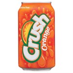 Crush Orange Soda 12 oz Can, 12 pack