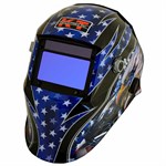 K-T Industries Patriotic Auto Darkening Welding Helmet