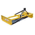 King Kutter 7-ft Professional Dual Edge Land Grader - Yellow