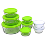 Kitchen Classics 16 Piece Glass Food Storage Set