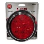 Peterson Turn and Tail Light Kit, 9 - 16 V, LED, 4-1/4 in Dia 1.67 in H, Plastic