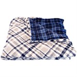 Mantolok Reversible Flannel Blanket, 90