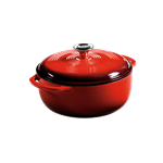 Lodge 4.5 Qt Red Enamel Dutch Oven