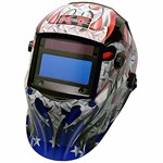 K-T Industries American Steel Auto Darkening Welding Helmet