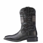 Ariat Men's Black Deertan Camo Sport Patriot Western Boot - 11.5, D