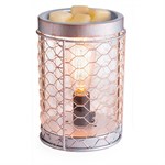 Candle Warmers Chicken Wire Edison Bulb Illumination Fragrance Warmer