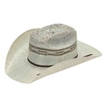 Twister Kids' Cream/Brown Straw Hat - XL