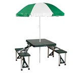 Stansport Picnic Table with Umbrella