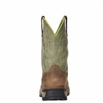 Ariat Men's Rebar Flex Waterproof Boot - Olive Green, 8, D