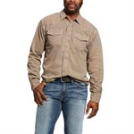 Ariat Men's Ash Bark Jurlington Retro Fit Long Sleeve Shirt - XL