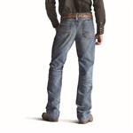 Ariat Men's M4 Low Rise Boot Cut Jeans - Scoundrel, 38, 30