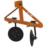 King Kutter 3-Point Disc Bedder - Orange