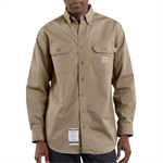 Carhartt FR Long Sleeve Twill Shirt - L, Regular