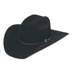 Justin Men's 3X Dixon Black Felt Hat - 7 3/8