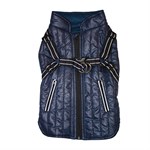 Fashion Pet Navy Harness Dog Jacket