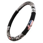 Chris Kyle Steering Wheel Cover - Black