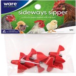 Ware Sideways Sipper Horizontal Water Nipples, 5 Per Pack