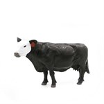 Little Buster Toys Black Baldy Cow