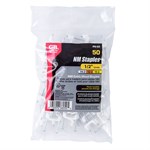 Gardner Bender 1/2IN Plastic Staples 50/Bag