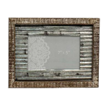 M&F Western 7x5 Barnwood and Metal Photo Frame