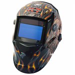 K-T Industries Skull Wrench Auto Darkening Welding Helmet