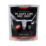 No Man's Land Hot Jerky, 7 oz