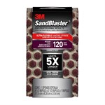 3M 120 Grit SandBlaster Ultra Flexible Sanding Sponge