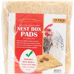 Pecking Order Nesting Pads, 13 in x 13 in