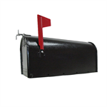 Fulton Corporation Mailbox, #1, Wrought Iron/Black