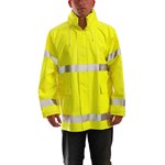 Tingley Class 3 FR Comfort-Brite Flouorescent Yellow Jacket with Hood - 2XL