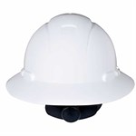 3M Full Brim Hard Hat with 4-Point Ratchet Suspension