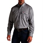 Ariat Men's FR Silverfox Solid Long Sleeve Work Shirt-4XL, Regular