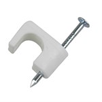 Gardner Bender 1/4 in. W Plastic Insulated Coaxial Staple 25 pk