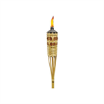 Luau Bamboo Torch Tan - TIKI