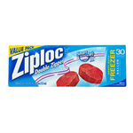 SC Johnson Ziploc Freezer Bags, 1 gallon, 30 count