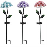 Alpine 20-in Solar Hyrdrangea Stake, May Vary