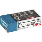 Aguila 9mm Luger 117 Grain JHP Handgun Ammunition, 50 rounds