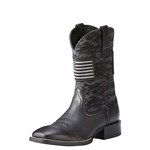 Ariat Men's Black Deertan Camo Sport Patriot Western Boot - 11.5, D