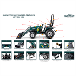 Summit 25HP Open Station Tractor