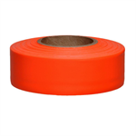 Presco Orange Glo Flag Tape, 1 in x 200 ft