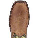 Ariat Men's Workhog Mesteno H2O Composite Toe Boot - Rust/Green, 10, EE