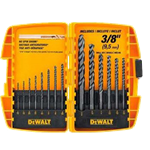 Dewalt Black Oxide Drill Bit Set, 14 Piece