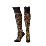 M&F Western Women's Knee Length Animal Print Tights