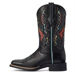 Ariat Women's Black Deertan Blackjack VenTEK Western Boot - 8.5,B