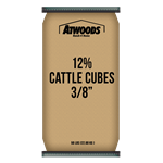 Atwoods 12% 3/8 IN Cattle Cubes, 50 LB