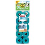 Bags on Board Teal Ocean Breeze Odor Control Dog Waste Bag Refills, 140 bags