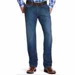 Ariat Men's M3 Legacy Stretch Low Rise Loose Fit Stackable Straight Leg Jean - 42, 34